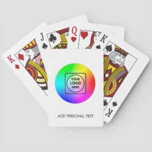 Baraja De Cartas Tarjetas de juego promocionales personalizadas con