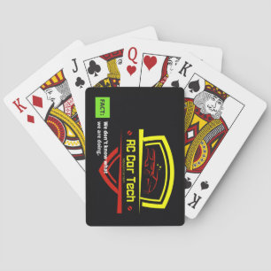 Baraja De Cartas Tarjetas de juego RC Car Tech