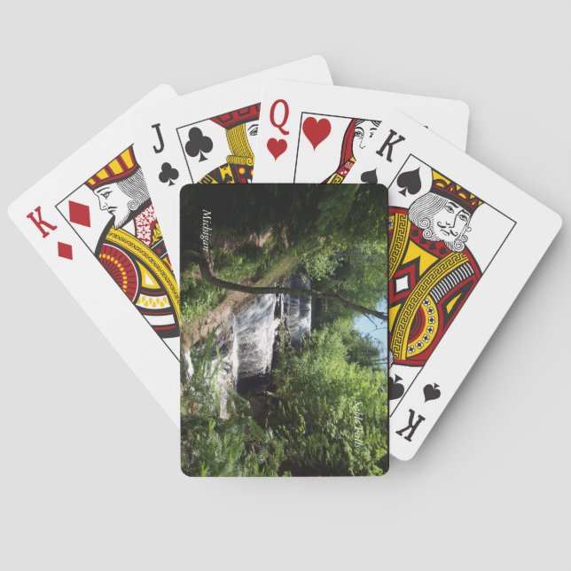 Baraja De Cartas Tarjetas de juego Sable Falls (Reverso)