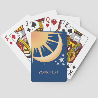 Baraja De Cartas Tarjetas de juego Sun, Moon y Stars
