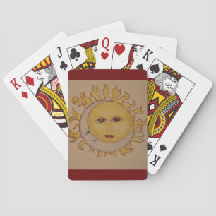 Baraja De Cartas Tarjetas de juego Sun y Moon