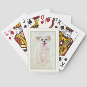 Baraja De Cartas Tarjetas de juego Sweet Morkie