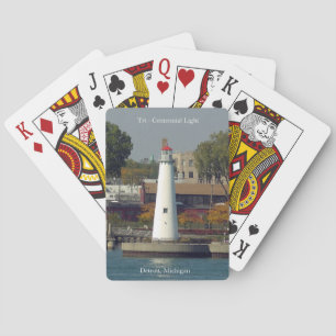 Baraja De Cartas Tarjetas de juego Tri Centennial Light