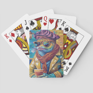 Baraja De Cartas Tarjetas de juego únicas con peces