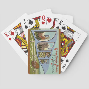 Baraja De Cartas Tarjetas de juego vintage Duke U