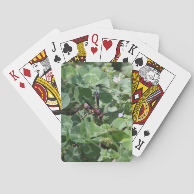Baraja De Cartas Tarjetas de juego Wasp (Reverso)