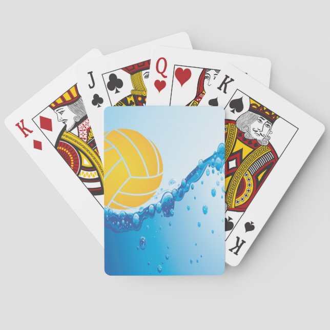 Baraja De Cartas Tarjetas de juego Water Polo (Reverso)