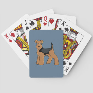 Baraja De Cartas Tarjetas de juego Welsh Terrier