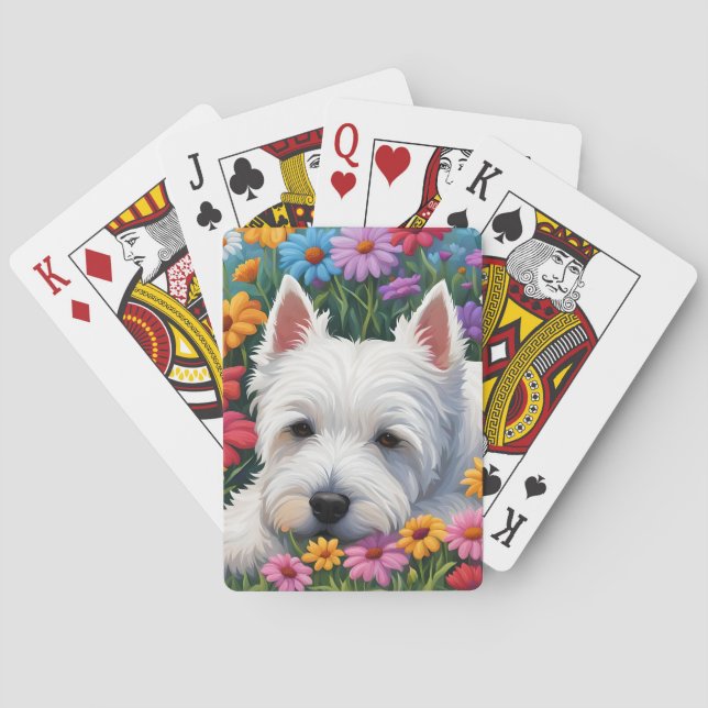 Baraja De Cartas Tarjetas de juego Westin (Reverso)