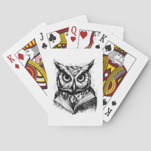Baraja De Cartas Tarjetas de juego Wise Old Owl Poker
