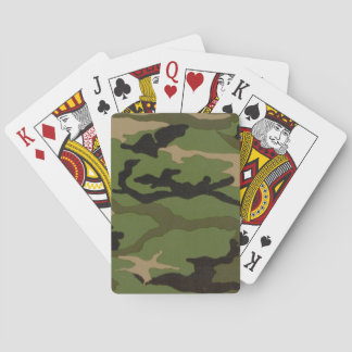 Baraja De Cartas Tarjetas de juego Woodland Camo