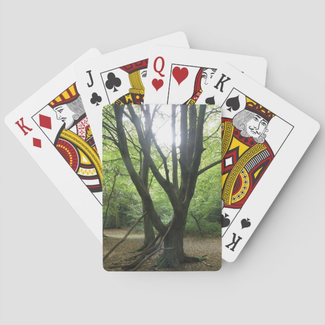 Baraja De Cartas Tarjetas de juego Woodland Sunshine (Reverso)