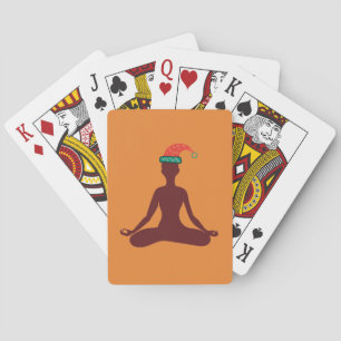 Baraja De Cartas Tarjetas de juego Yoga Santa Classic
