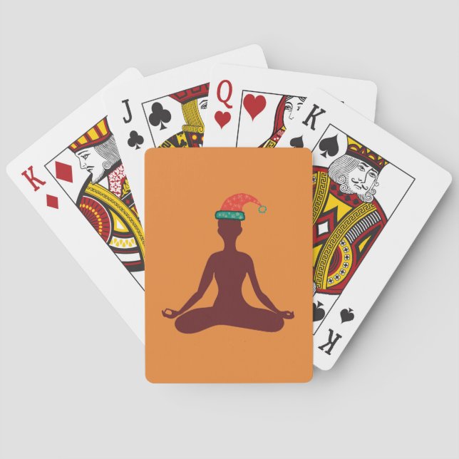 Baraja De Cartas Tarjetas de juego Yoga Santa Classic (Reverso)