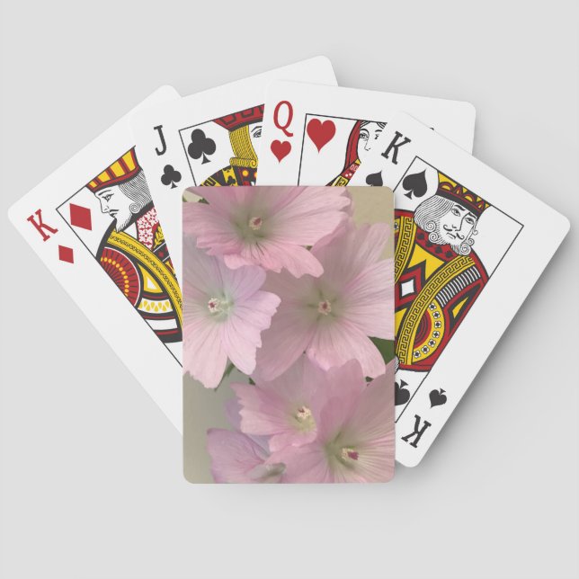 Baraja De Cartas Tarjetas de la flor (Reverso)