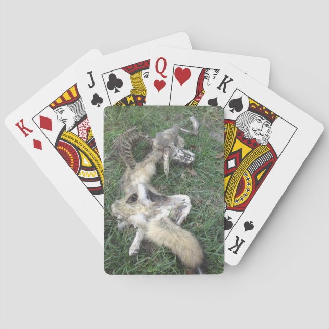 Baraja De Cartas Tarjetas de la muerte (Reverso)