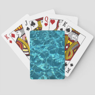 Baraja De Cartas Tarjetas de la piscina