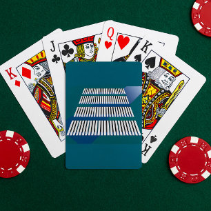 Baraja De Cartas Tarjetas de música de teclas de piano