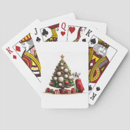 Baraja De Cartas Tarjetas de Navidades de Poker Golfers