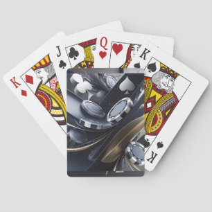 BARAJA DE CARTAS TARJETAS DE POKER ABSTRAC