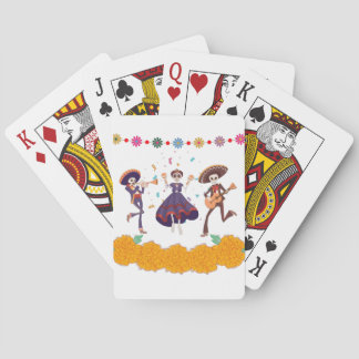 Baraja De Cartas Tarjetas de póker | Dia De Muertos