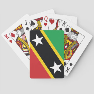 Baraja De Cartas Tarjetas de póquer con bandera nacional de San Cri