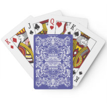 Tarjetas de póquer de tren