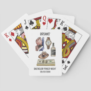 Baraja De Cartas Tarjetas de póquer para despedida de soltero