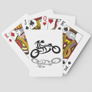 Baraja De Cartas Tarjetas de póquer para motociclistas