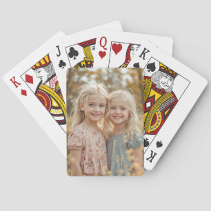 Baraja De Cartas Tarjetas de póquer personalizadas con foto