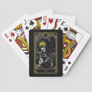 Baraja De Cartas Tarjetas de póquer Tarot con tarjeta de muerte