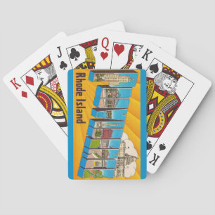 Baraja De Cartas Tarjetas de Providence RI