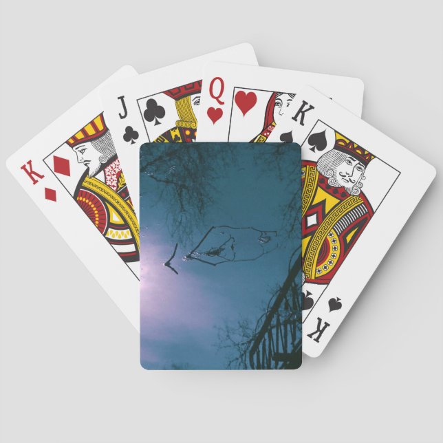 Baraja De Cartas Tarjetas de refracción (Reverso)