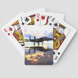 Baraja De Cartas Tarjetas de refrigerio para aviones de combate