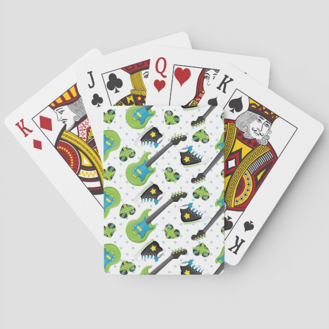 Baraja De Cartas Tarjetas de reproducción (Reverso)