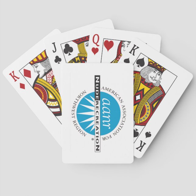 Baraja De Cartas Tarjetas de reproducción AANR-NW (Reverso)