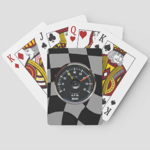 Baraja De Cartas Tarjetas de reproducción analógica analógica autom