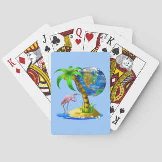 Baraja De Cartas Tarjetas de reproducción Bicycle® Flamingo Earth 1