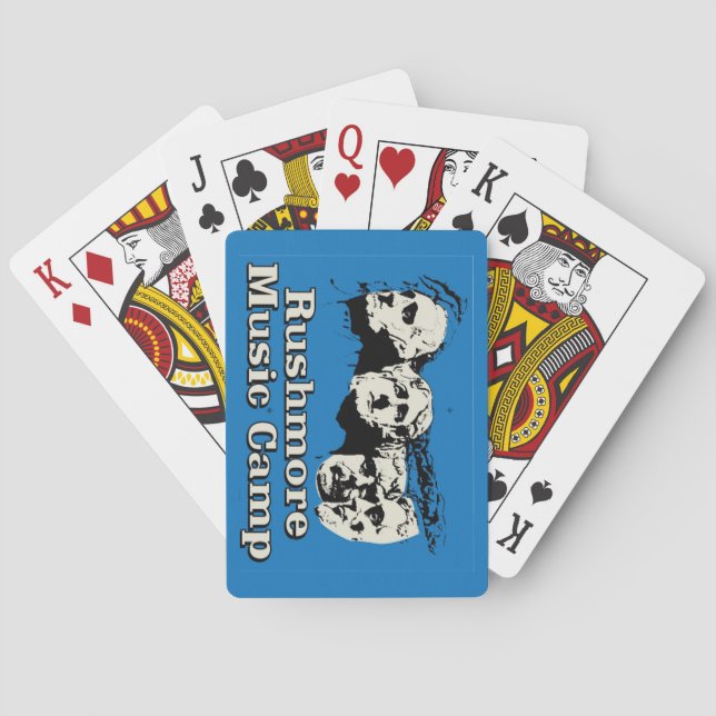 Baraja De Cartas Tarjetas de reproducción Blue RMC (Reverso)