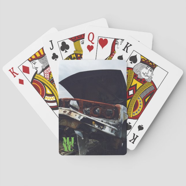 Baraja De Cartas Tarjetas de reproducción BMW (Reverso)