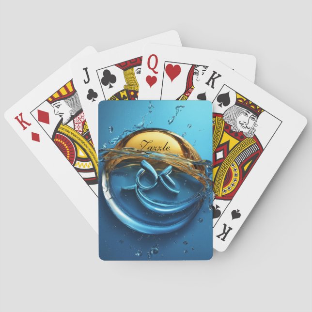 Baraja De Cartas Tarjetas de reproducción clásicas (Reverso)