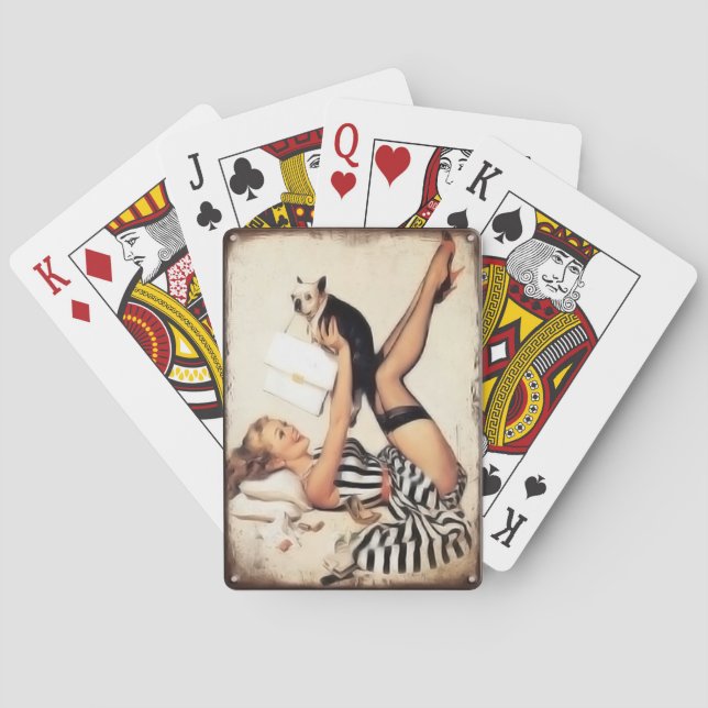 Baraja De Cartas Tarjetas de reproducción clásicas (Reverso)