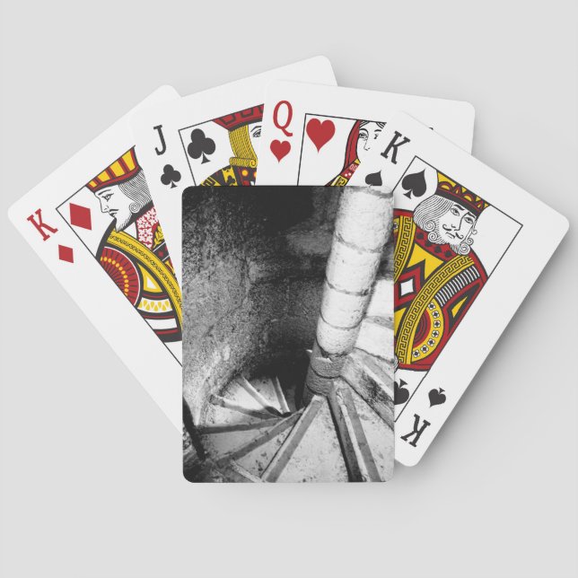 Baraja De Cartas Tarjetas de reproducción clásicas de arquitectura  (Reverso)