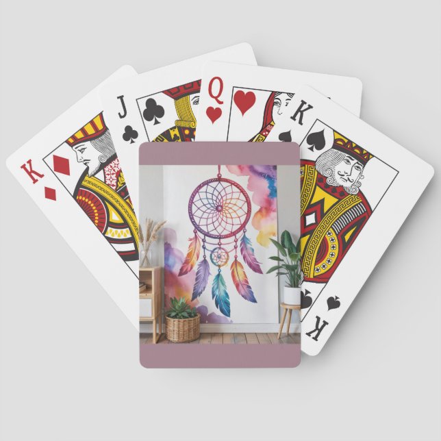 Baraja De Cartas Tarjetas de reproducción clásicas Dreamcatcher (Reverso)
