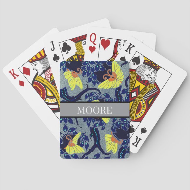 Baraja De Cartas Tarjetas de reproducción clásicas NOMBRE PERSONALI (Reverso)