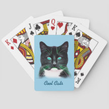 Tarjetas de reproducción clásicas para gato turque