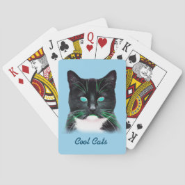 Baraja De Cartas Tarjetas de reproducción clásicas para gato turque