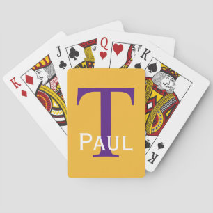 Baraja De Cartas Tarjetas de reproducción clásicas personalizado 2