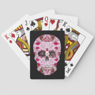 Baraja De Cartas Tarjetas de reproducción clásicas Skull