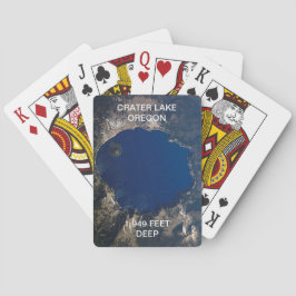 Baraja De Cartas Tarjetas de reproducción Crater Lake